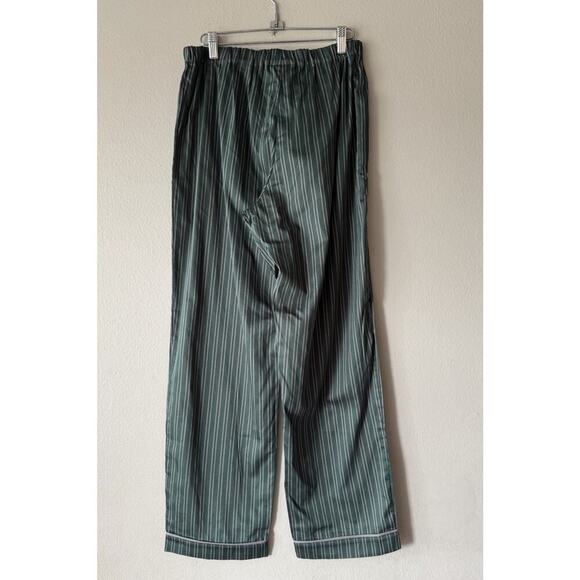 Pottery Barn Teen Harry Potter Pajama Pants Size 29 X 30 Unisex Green Striped - Picture 3 of 5
